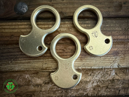 "Low Pro" No Luck Charms- Solid Brass (Various Finishes)