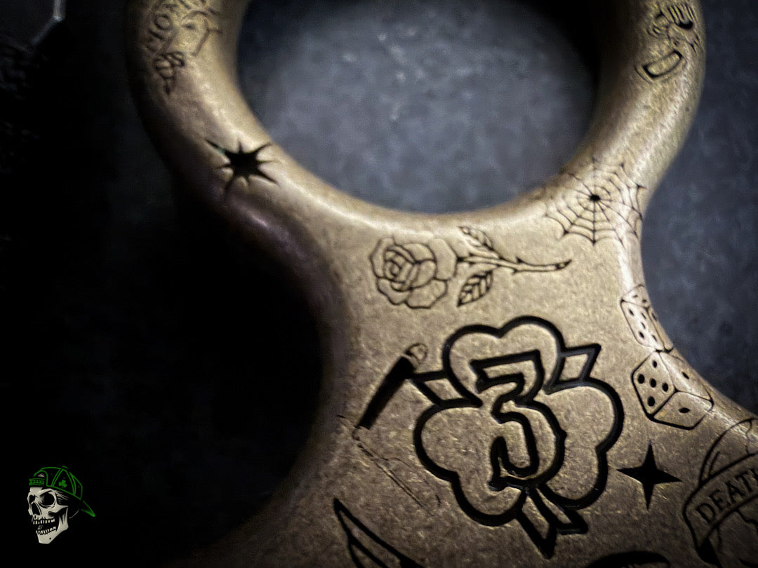 "Tattooed" Low Pro No Luck Charm & Bead