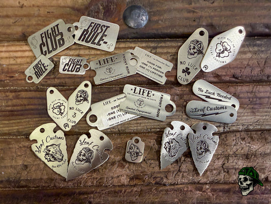 Handmade Brass Keychains
