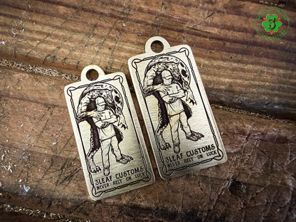 Handmade Brass Keychains (customizable)