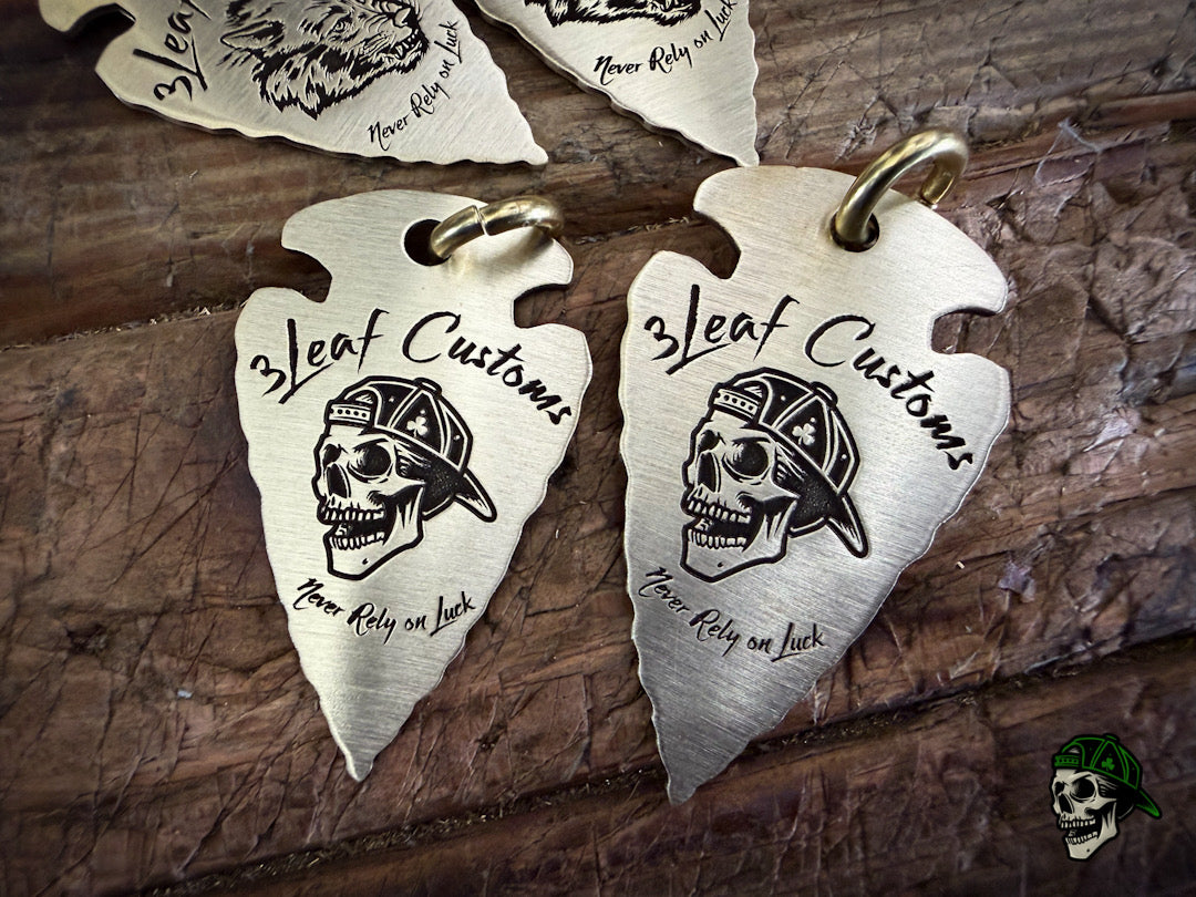 Handmade Brass Keychains