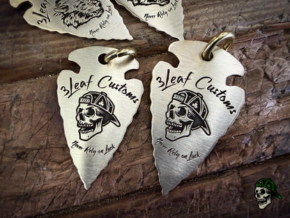 Handmade Brass Keychains