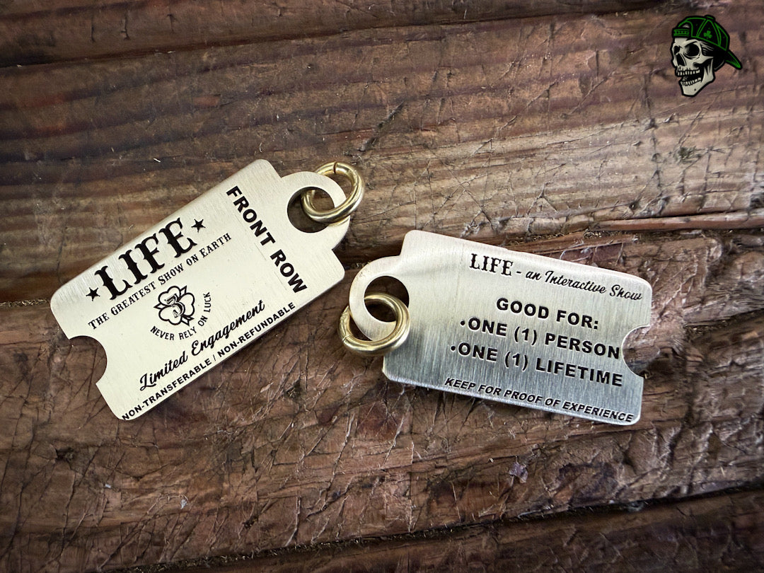 Handmade Brass Keychains