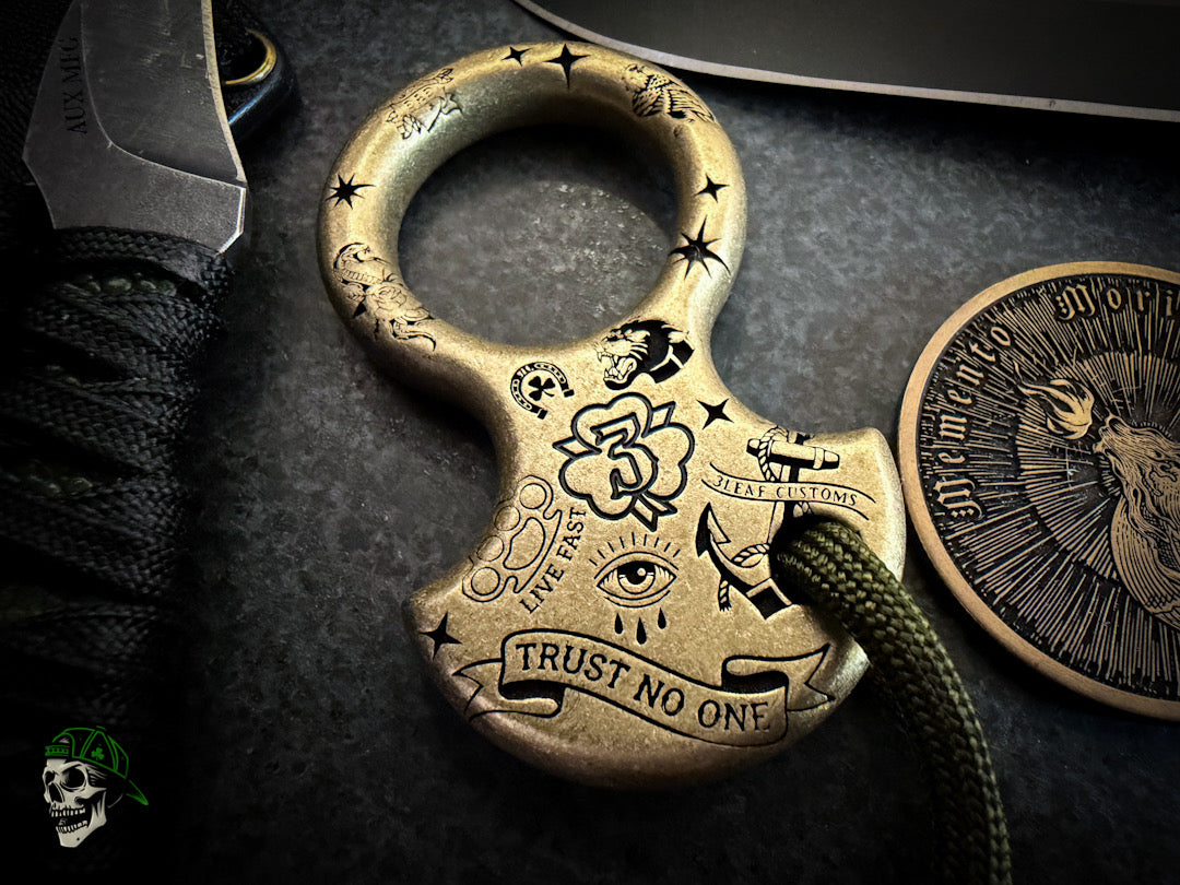"Tattooed" Low Pro No Luck Charm & Bead