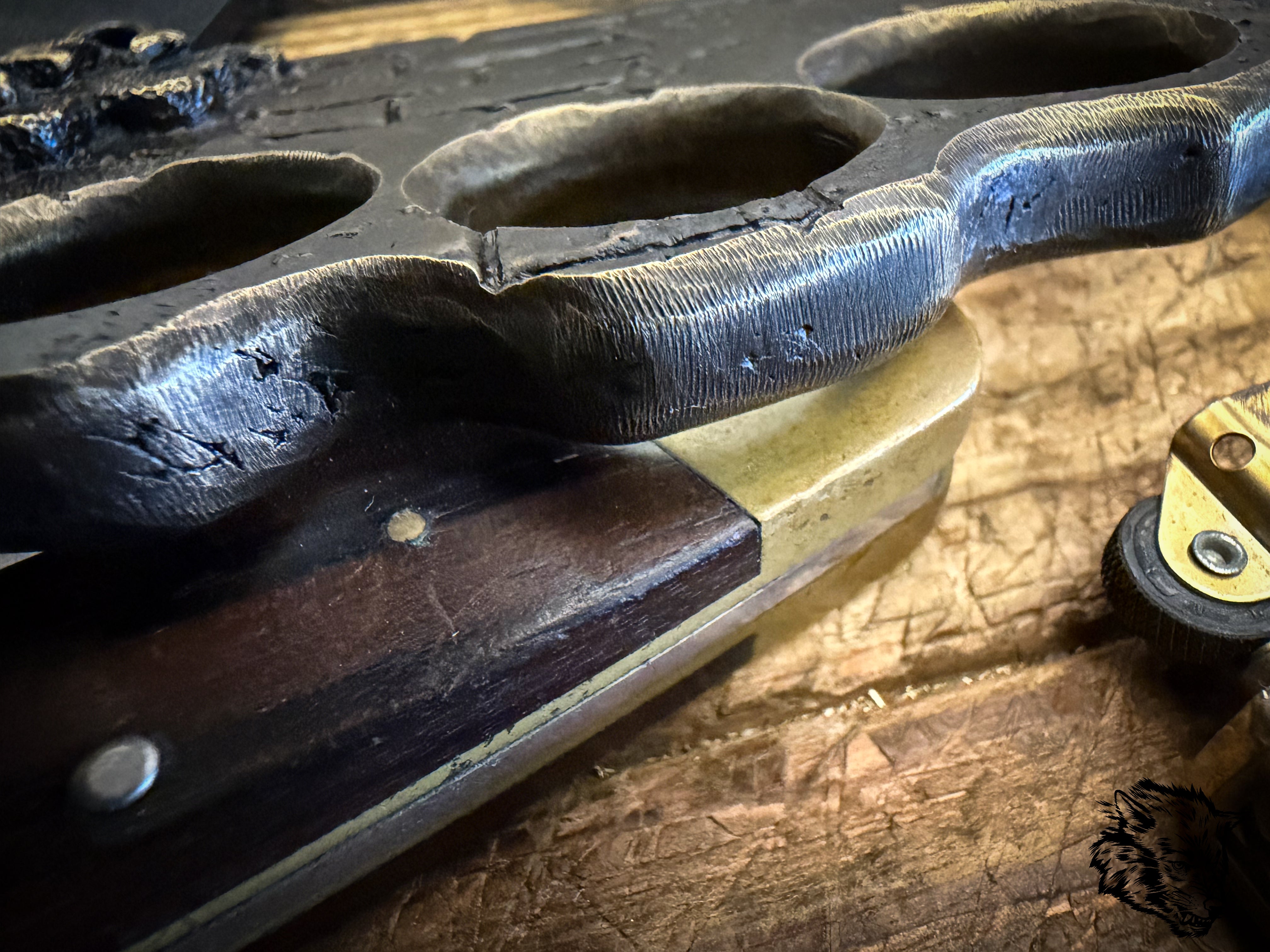 Heavy Barrel x 3Leaf Customs Collab Paperweight