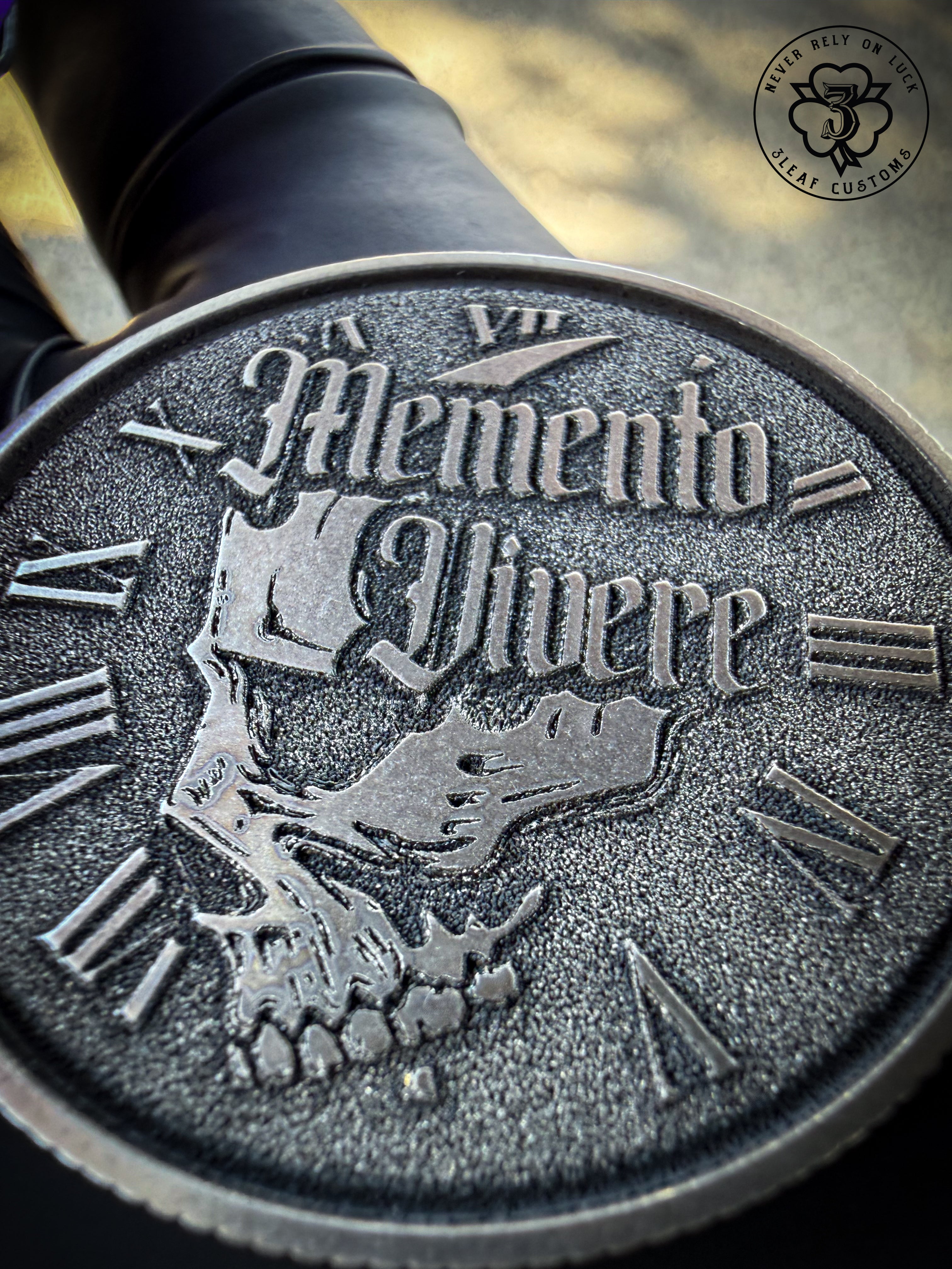 3LC Memento Coin - Brass or Titanium