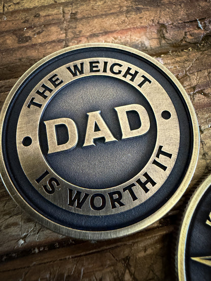 "True North" - Dad/Mom Coin