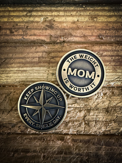 "True North" - Dad/Mom Coin