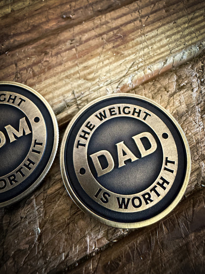 "True North" - Dad/Mom Coin