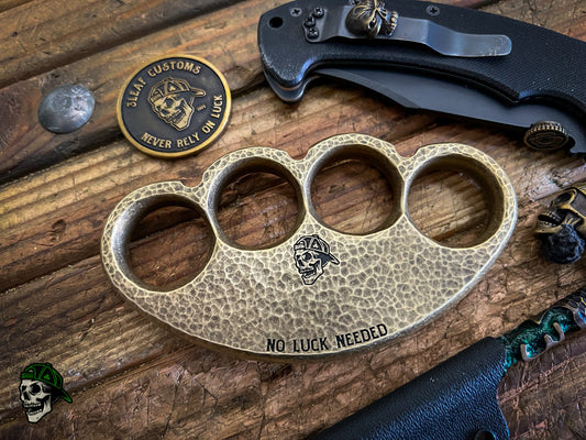 Handmade Bear Paw- Hammered, Blackened & Stonewashed