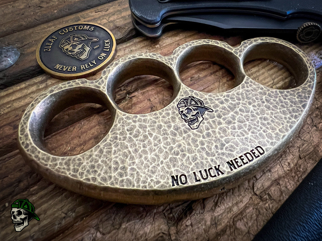 Handmade Bear Paw- Hammered, Blackened & Stonewashed
