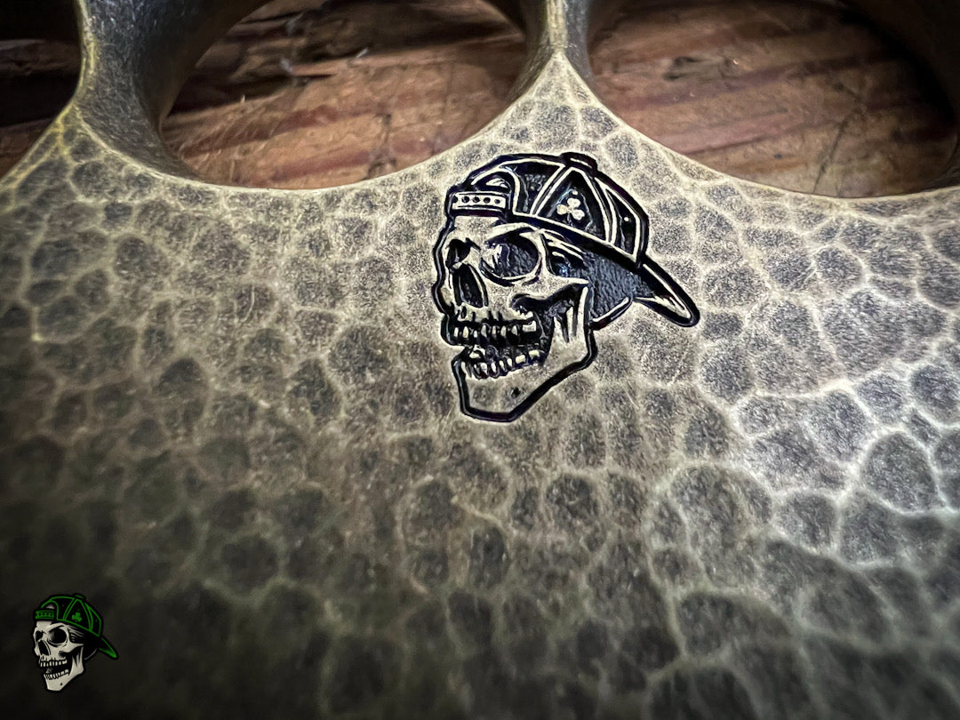 Handmade Bear Paw- Hammered, Blackened & Stonewashed