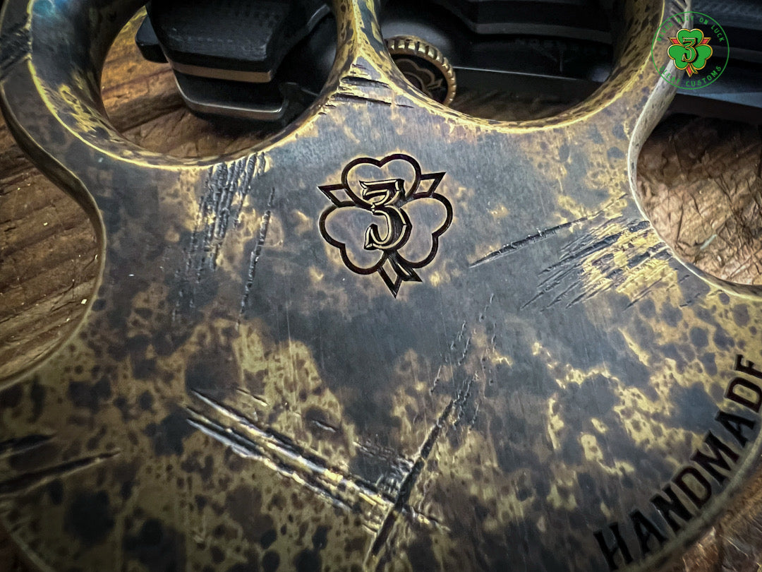 Handmade Double Your Luck- Scarred & Bruised