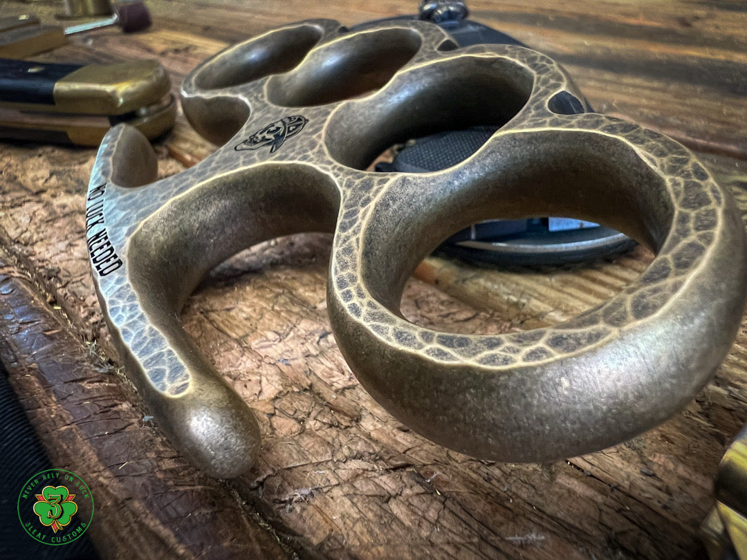 Handmade Tree of Life- Hammered w/Black Stonewash