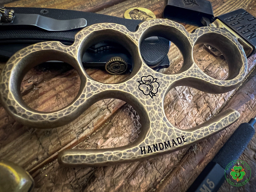 Handmade Tree of Life- Hammered w/Black Stonewash