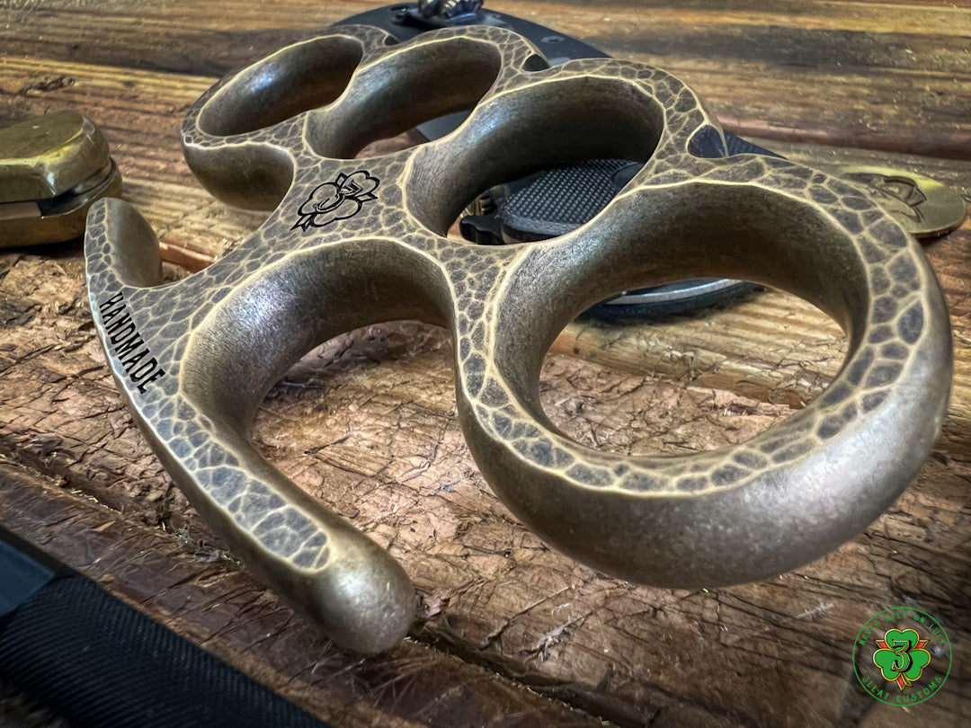 Handmade Tree of Life- Hammered w/Black Stonewash