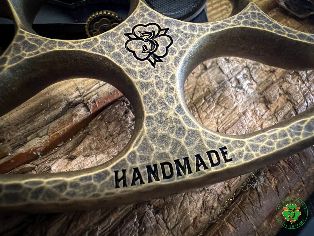 Handmade Tree of Life- Hammered w/Black Stonewash
