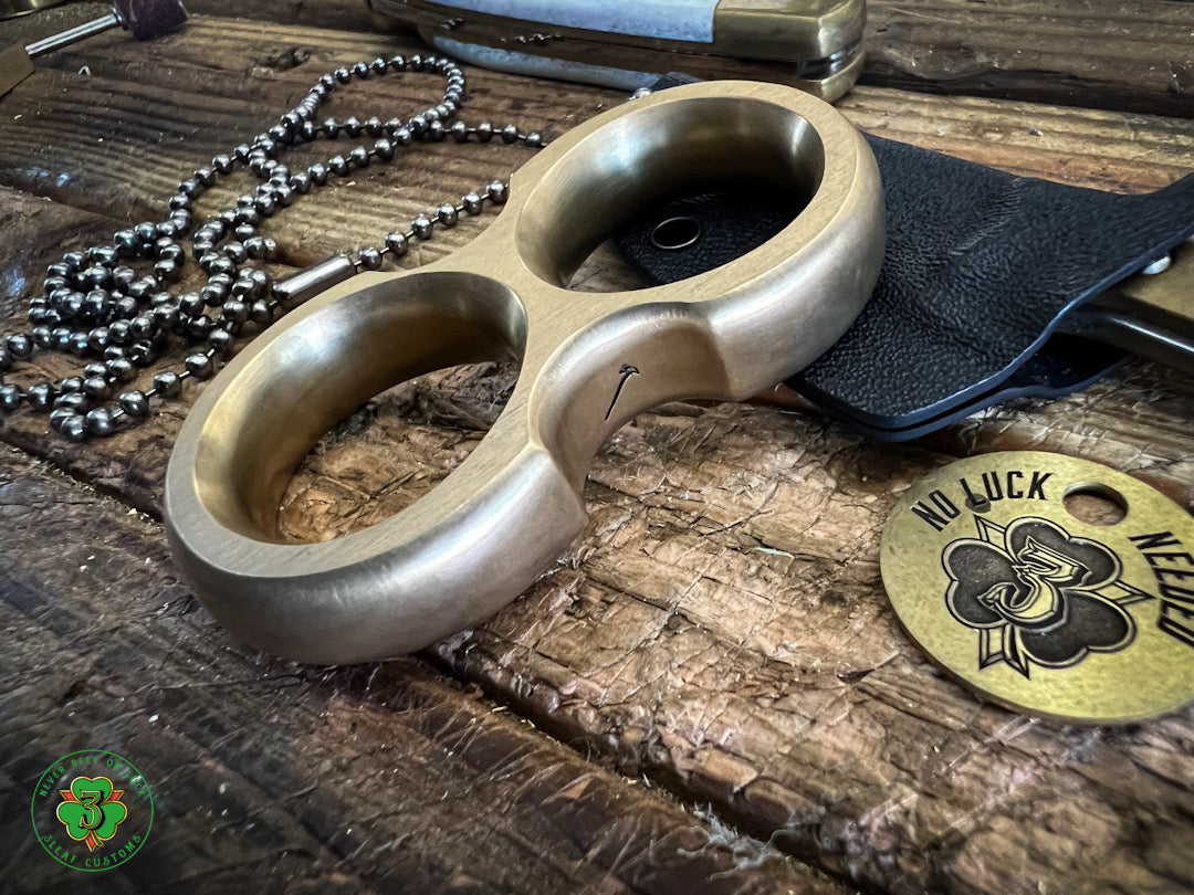 Handmade Infinity Charm - Satin Finish