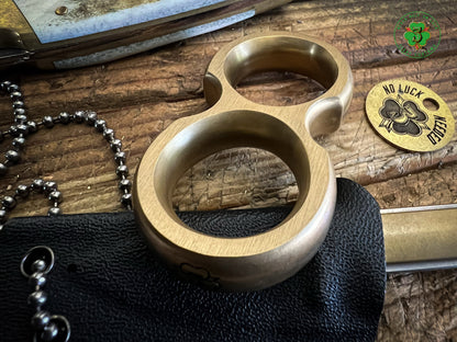 Handmade Infinity Charm - Satin Finish