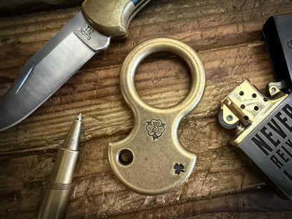 "Low Pro" No Luck Charms- Solid Brass (Various Finishes)