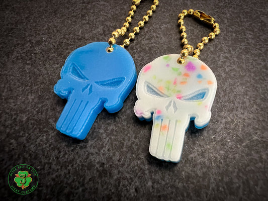 Night Vision Skull Keychains