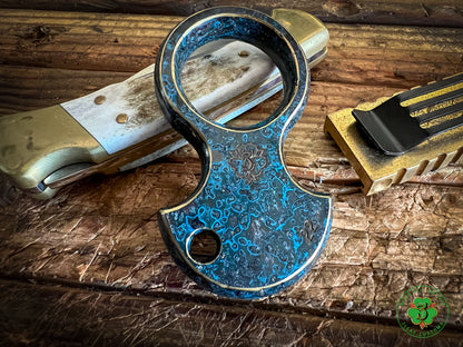 #22 Handmade No Luck Charm- Patina & Regrind (1 1/8" stall)