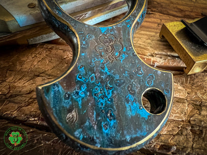 #22 Handmade No Luck Charm- Patina & Regrind (1 1/8" stall)