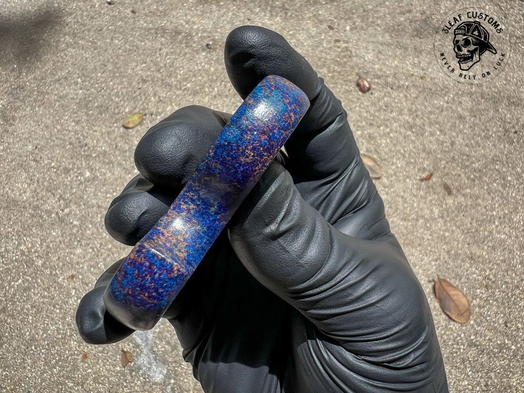 Nebula Finish- Handmade No Luck Charm & Bead