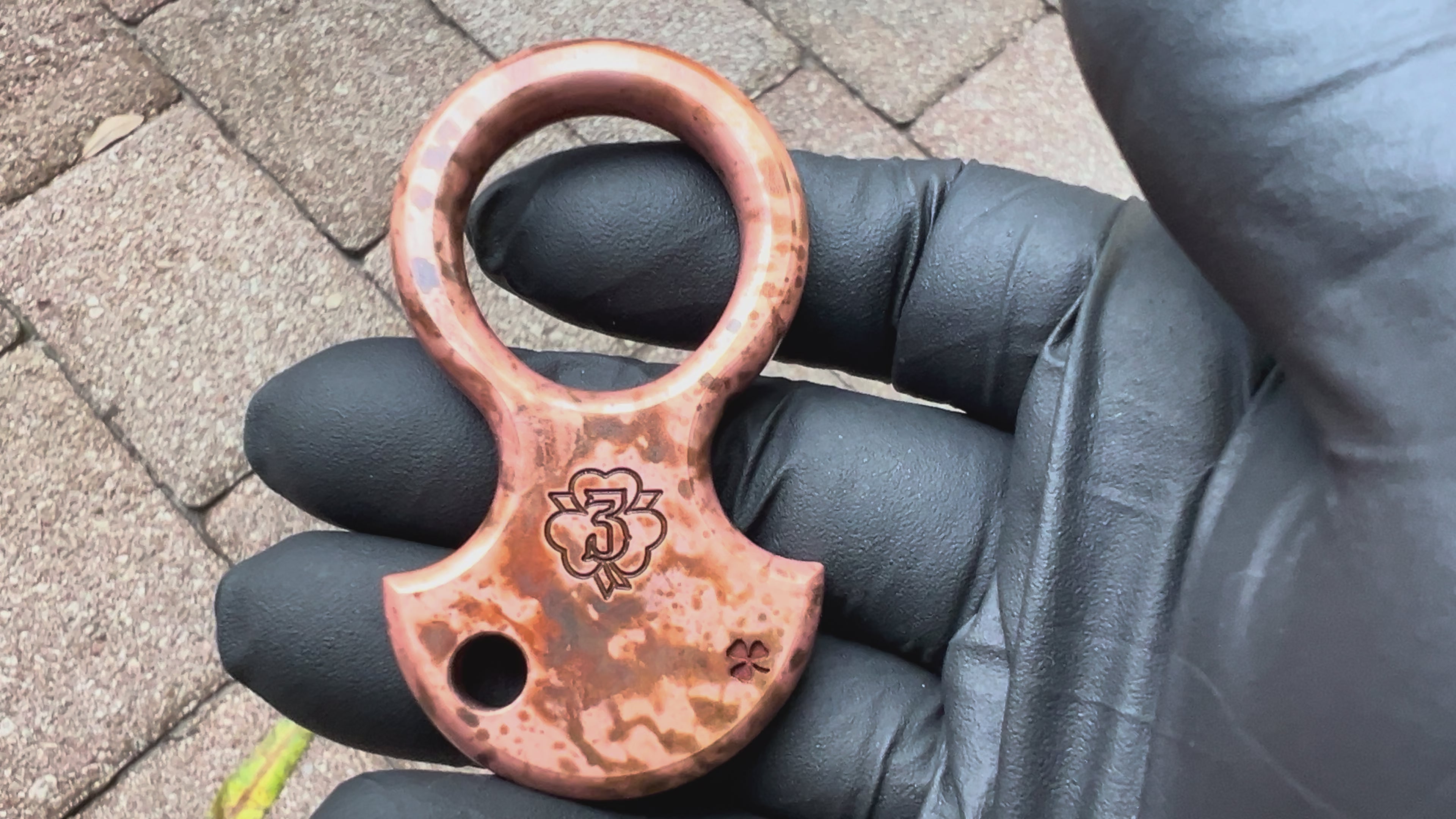 V2 CNC No Luck Charm (Low Pro Brass)