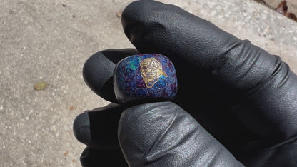 Nebula Finish- Handmade No Luck Charm & Bead