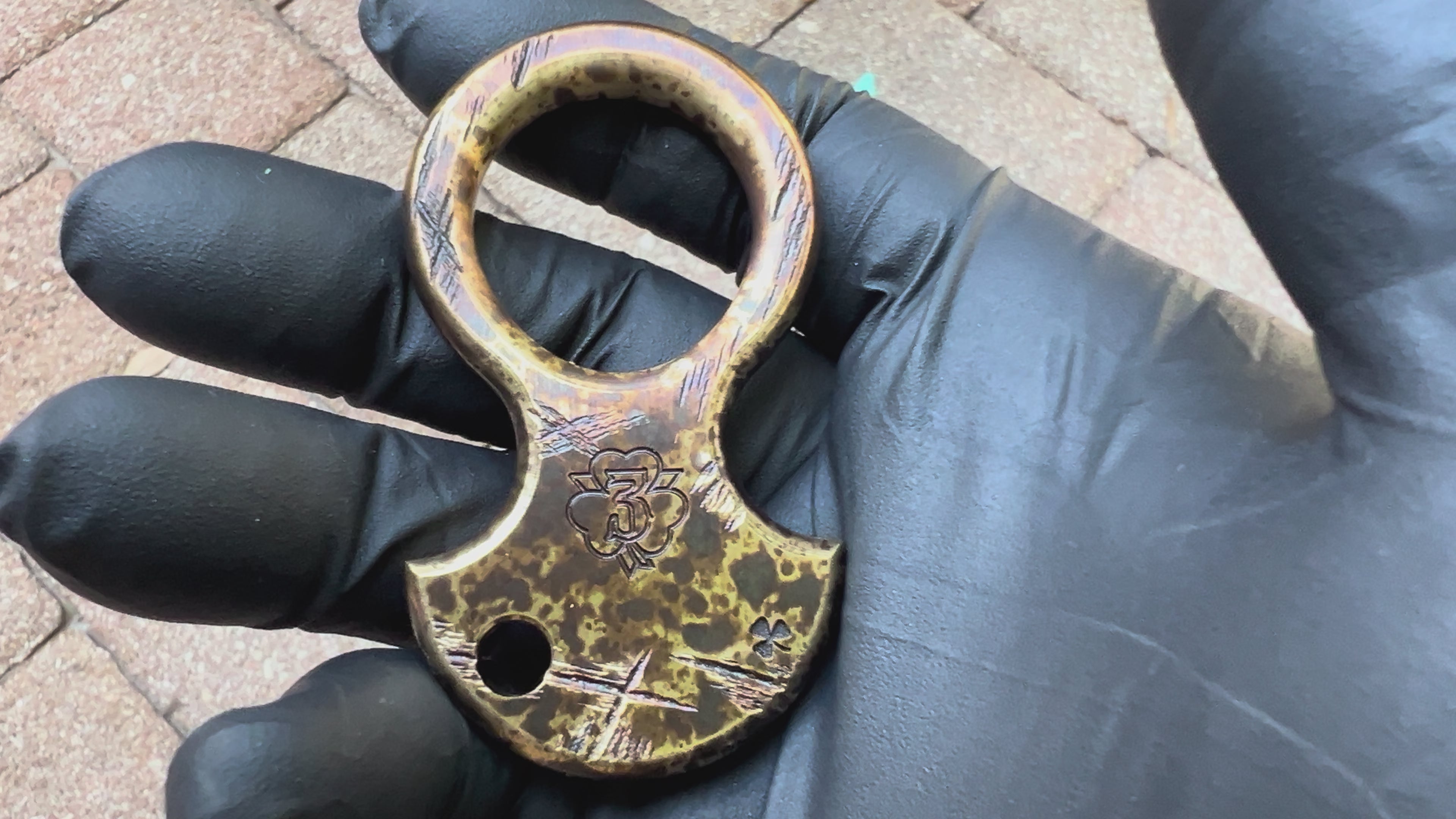 V2 CNC No Luck Charm (Low Pro Brass)