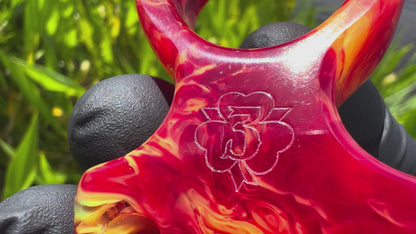 "Fully Involved" No Luck Charm (kaotic artworks resin)