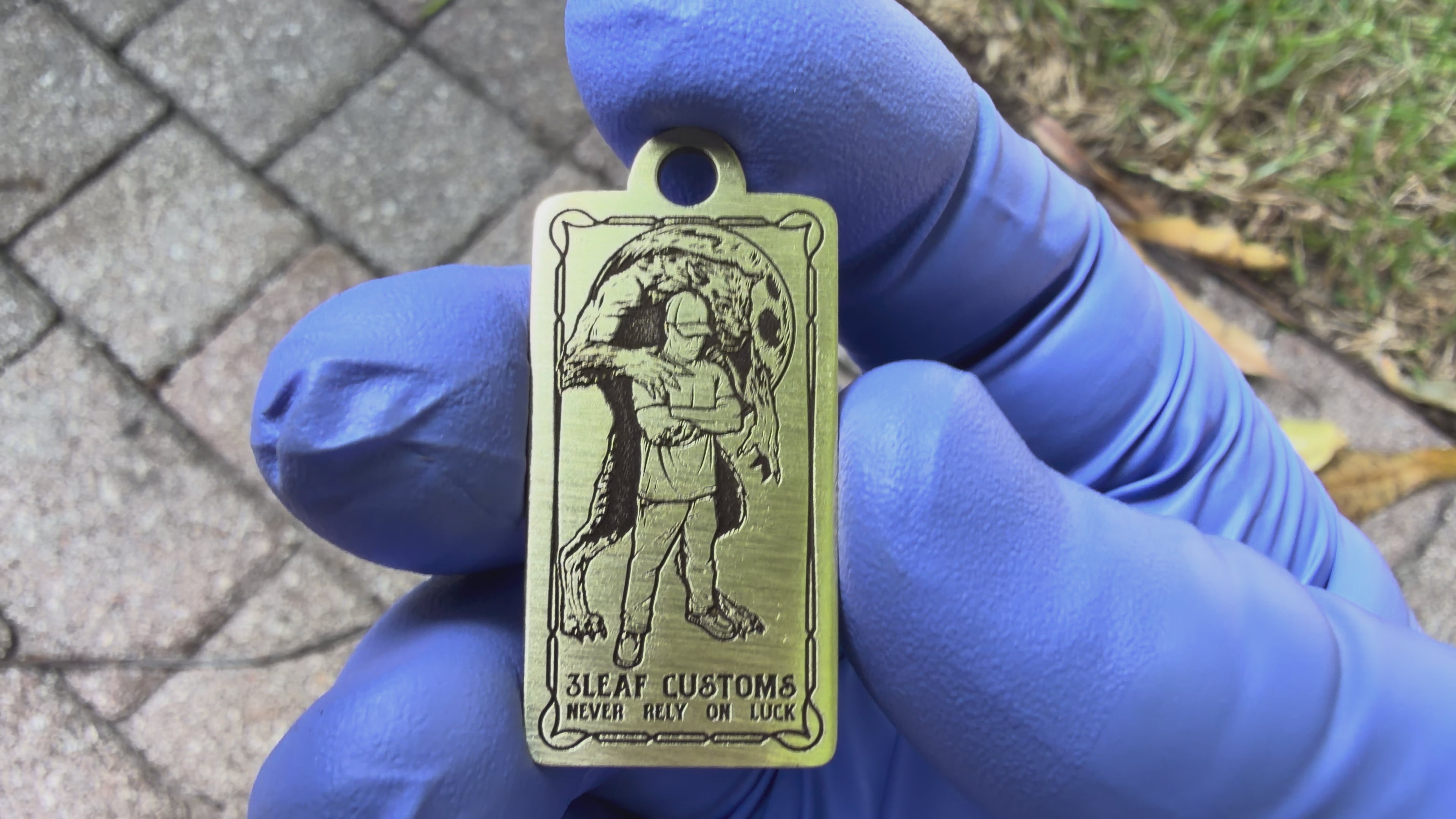 Handmade Brass Keychains (customizable)