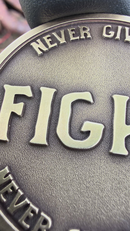 "Fight/Yield" Decision Coin