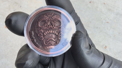 "Stay Hungry" 3D COPPER Coin