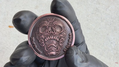 "Stay Hungry" 3D COPPER Coin
