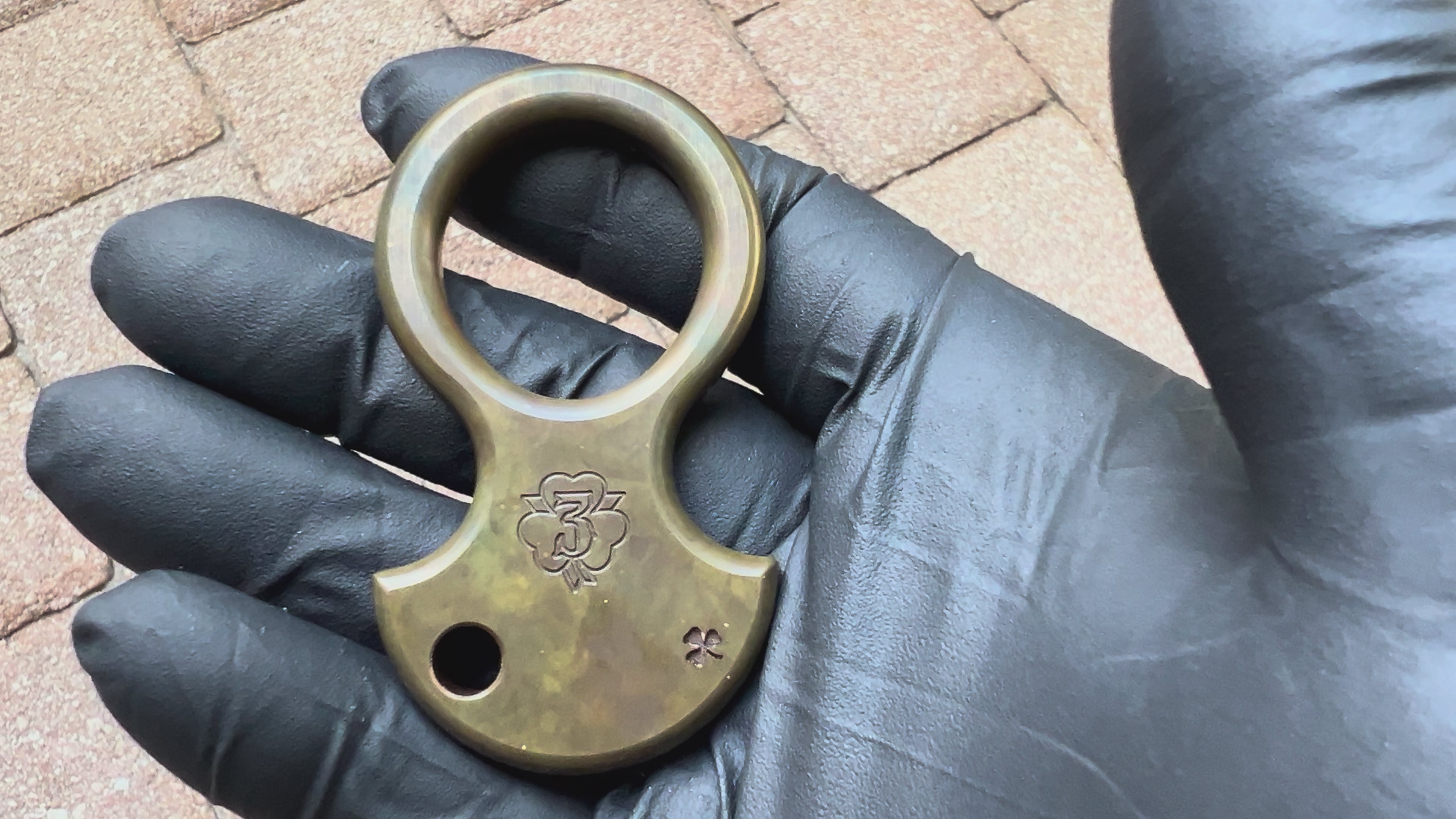 V2 CNC No Luck Charm (Low Pro Brass)