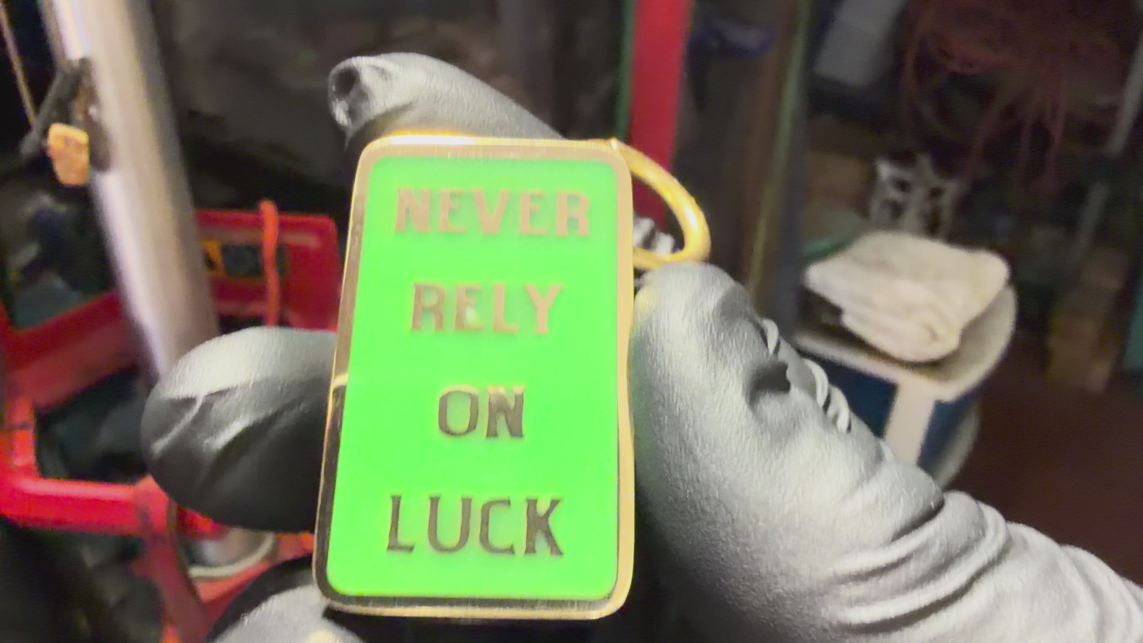 Special 3D Engraved & Night Vision- Imminent Danger Tag