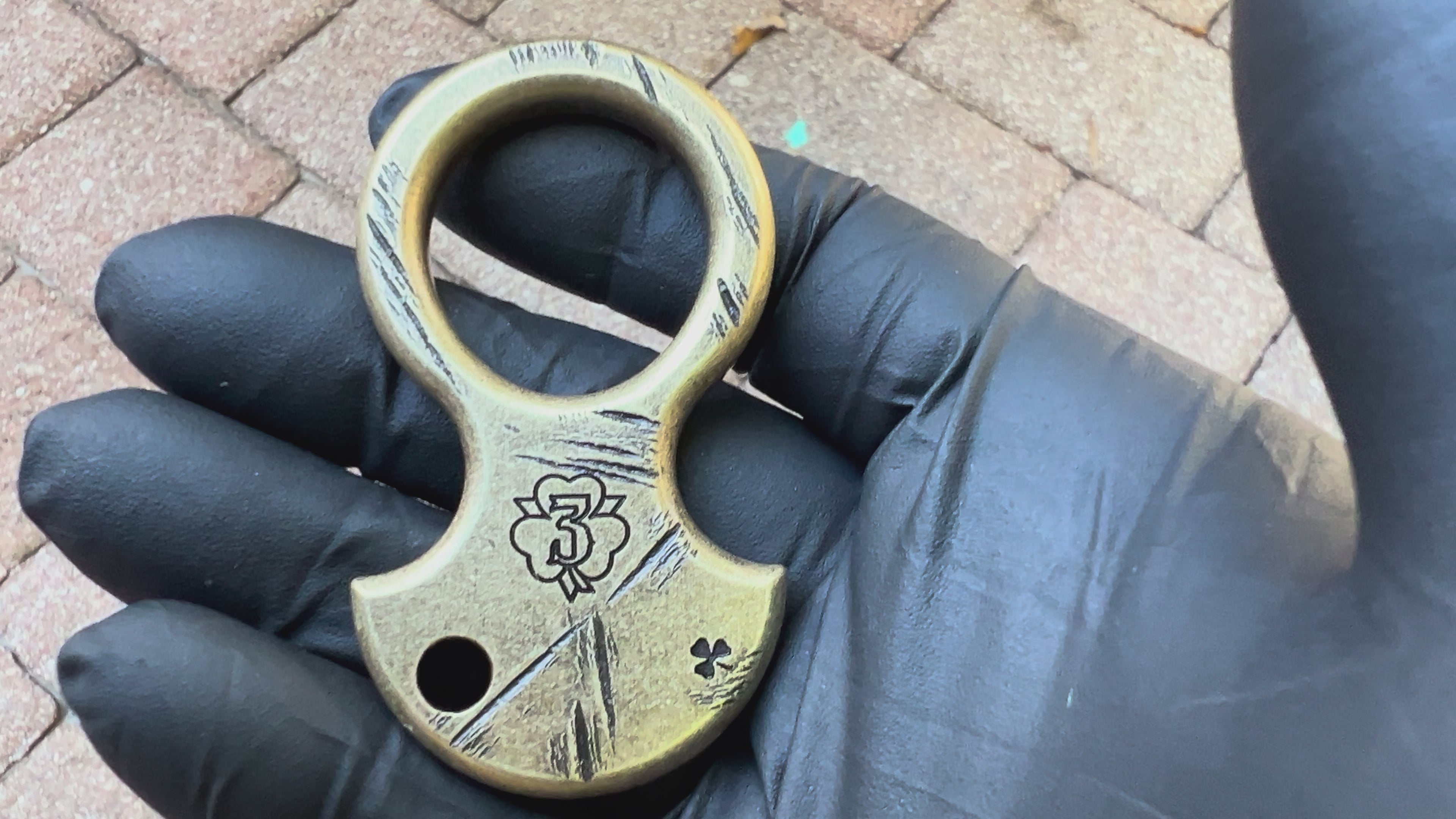 V2 CNC No Luck Charm (Low Pro Brass)