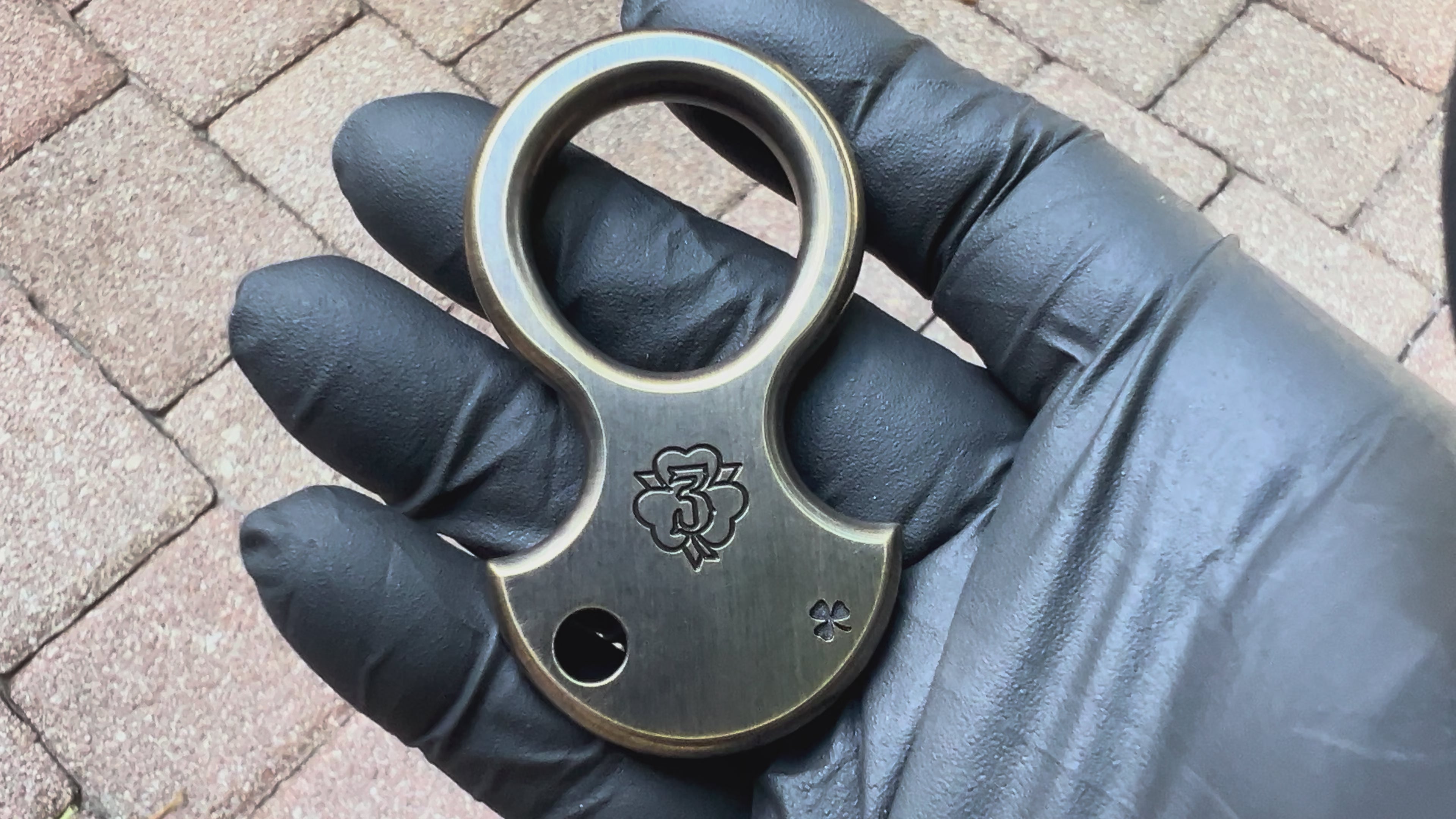V2 CNC No Luck Charm (Low Pro Brass)