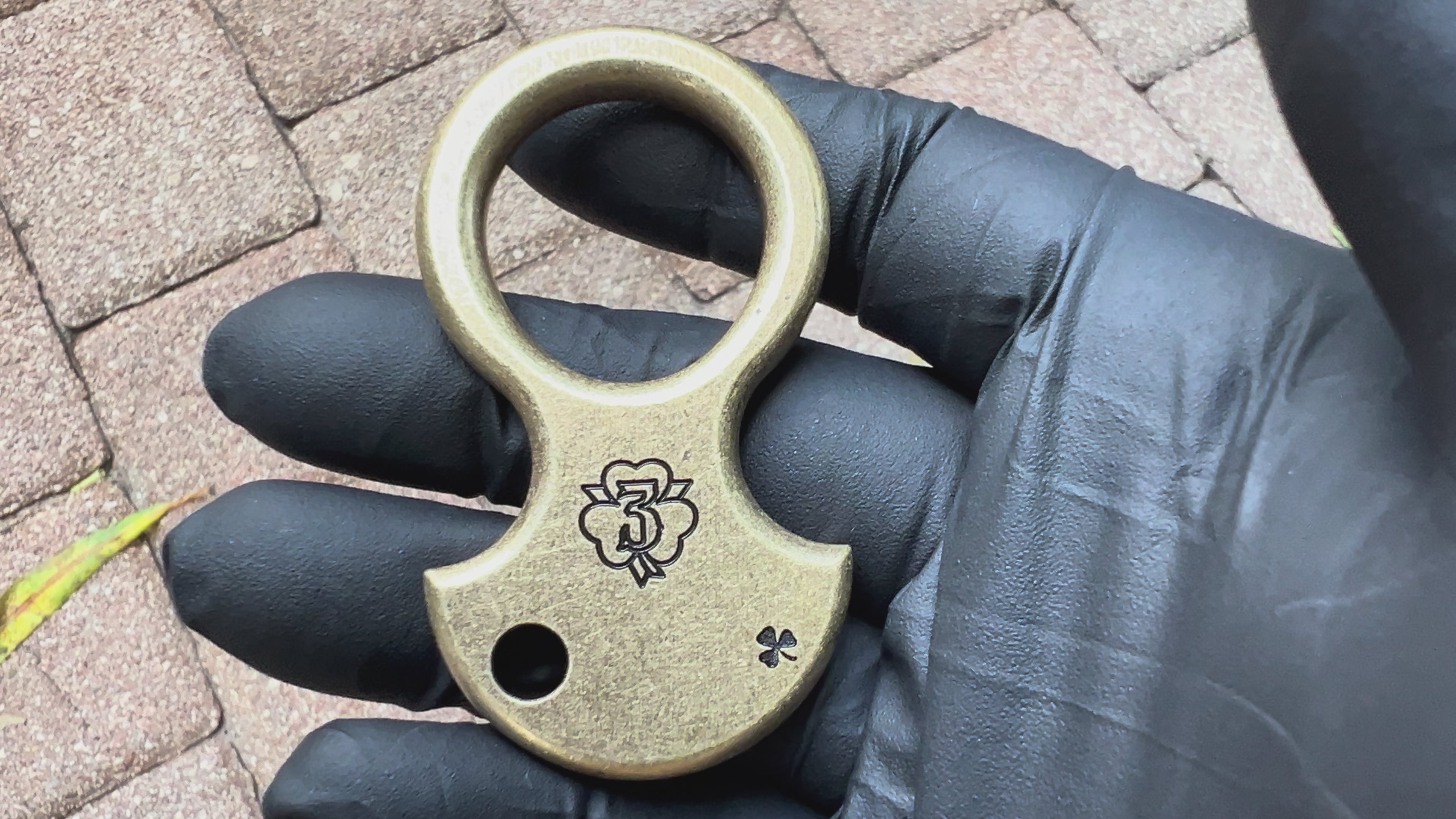 V2 CNC No Luck Charm (Low Pro Brass)